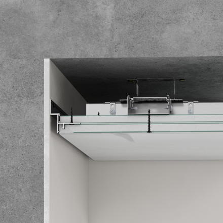 Карниз потолочный теневой Laconistiq «GIPS Regular»