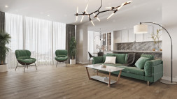 ПВХ-плитка Alpine Floor Solo SPC «Ларгетто», ЕСО 14-3 MC