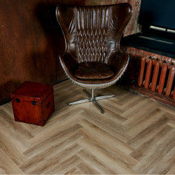ПВХ-плитка Vinilam Parquet Herringbone «Классический Паркет», IS11166