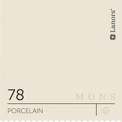 Краска Lanors Mons «Porcelain» (Фарфор), 78