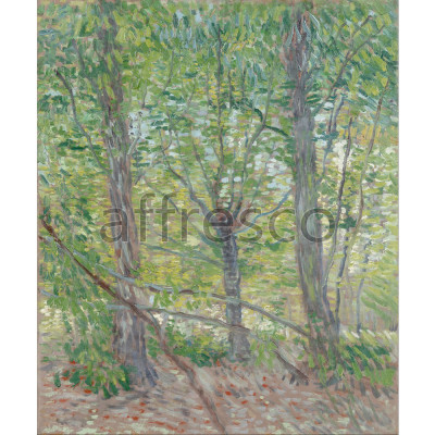 Фреска Affresco, Vincent van Gogh Trees