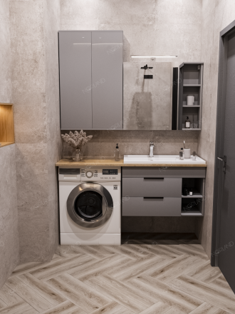 ПВХ-плитка Alpine Lagom Parquet «Bratt», 1033-5