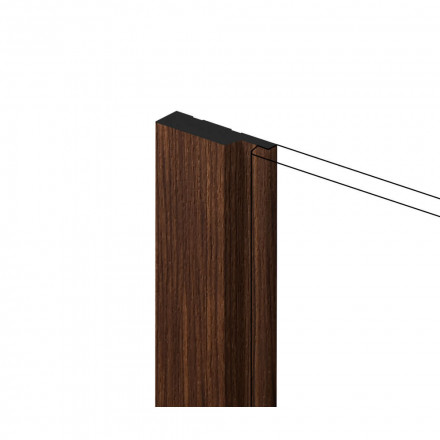 Финишный молдинг HI-Wood, LF124A BR396