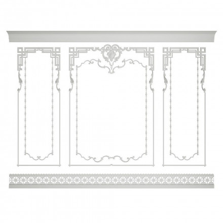 Готовое решение: Стена RoDecor Сад Шинуазри «Пагода Ф2», 77032CN