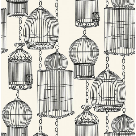 Обои Paper&amp;Ink Black&amp;White, BW21510