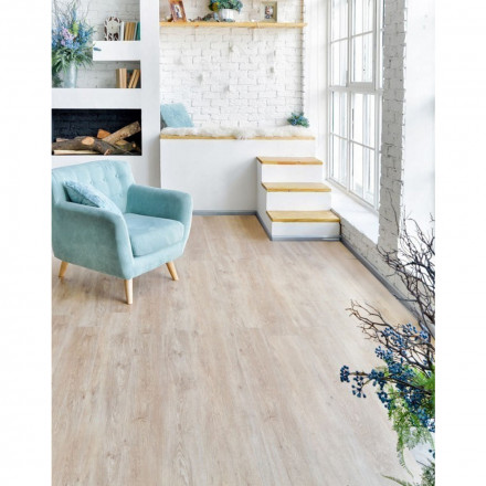 ПВХ-плитка Alpine Floor Ultra «Дуб Кремовый», ECO 5-23