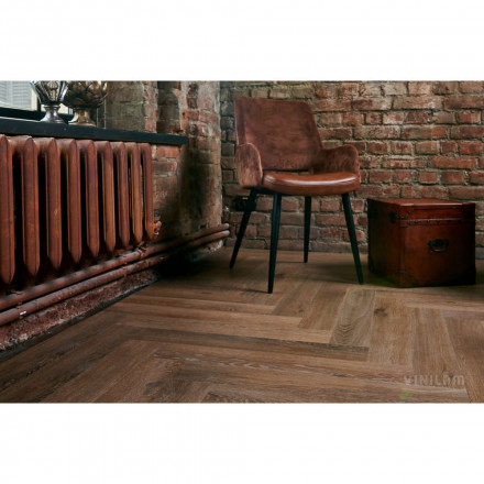 ПВХ-плитка Vinilam Parquet Herringbone «Венецианский Паркет», IS11199