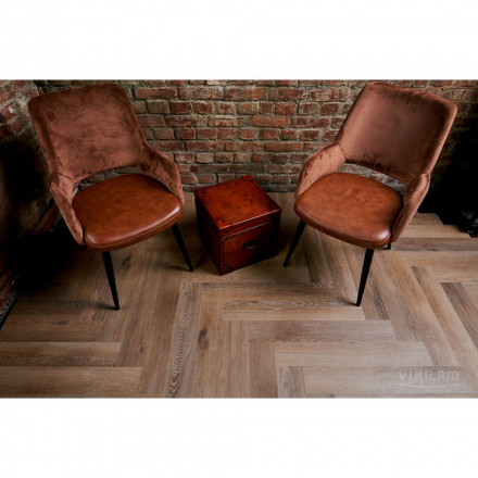 ПВХ-плитка Vinilam Parquet Herringbone «Венецианский Паркет», IS11199