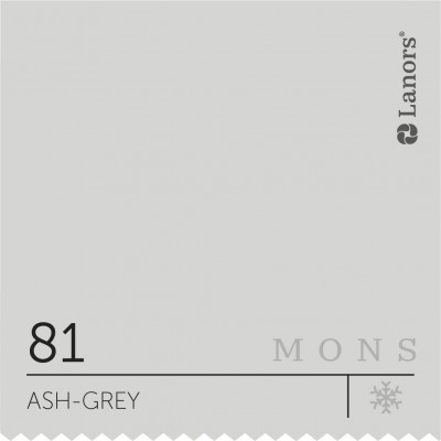 Краска Lanors Mons «Ash-Grey» (Пепельный), 81
