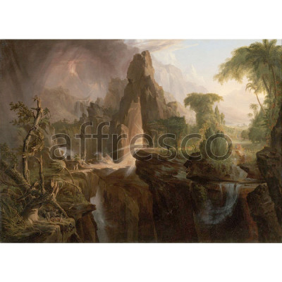 Фреска Affresco, Thomas Cole Expulsion from the Garden of Eden