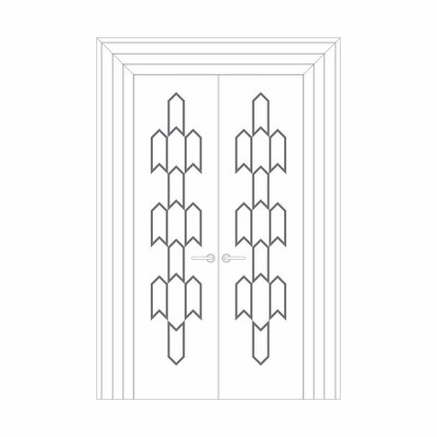 Готовое решение: Оформление дверей RoDecor Легенды Ар-деко «Набоков», 76414AR