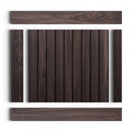 Декоративная панель HI-Wood, LV124 BR395