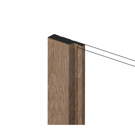 Финишный молдинг HI-Wood, LF124A BR416