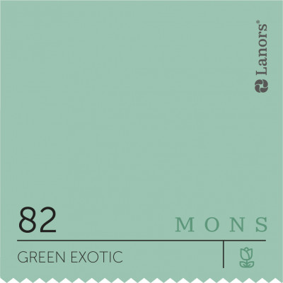 Краска Lanors Mons «Green Exotic» (Зеленая экзотика), 82