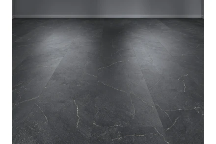 ПВХ-плитка Vinilam Allure Stone Glue «Вулканический Черный Glue», 88809