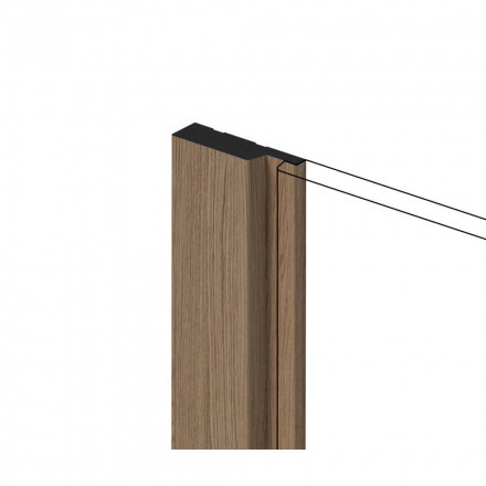 Финишный молдинг HI-Wood, LF124A BR417