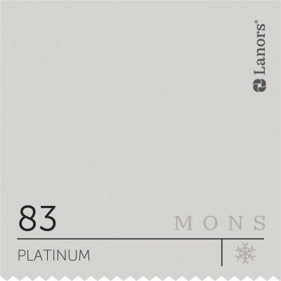 Краска Lanors Mons «Platinum» (Платина), 83
