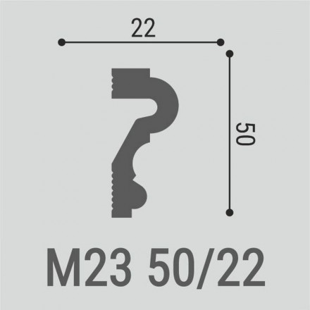 Молдинг Bello Deco, М23 50-22