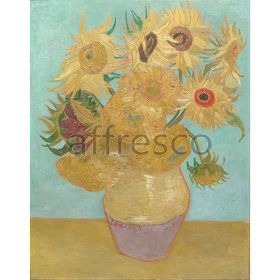 Фреска Affresco, Vincent Willem van Gogh Dutch Sunflowers