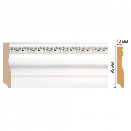 Плинтус Decomaster, 153-60 ДМ