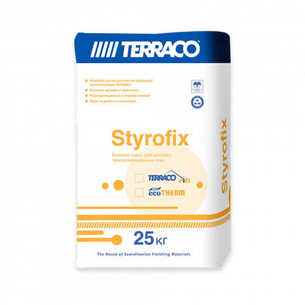Клеевой состав Terraco EIFS «Styrofix EIFS»