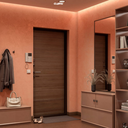 Декоративная краска Clavel «Arabesco», Pearl