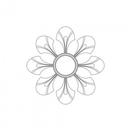 Готовое решение: Розетка RoDecor Легенды Ар-деко «Лалик Ф3», 87403AR