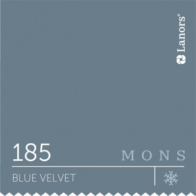Краска Lanors Mons «Blue Velvet» (Синий бархат), 185