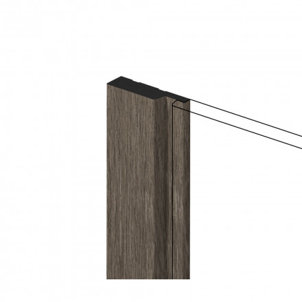 Финишный молдинг HI-Wood, LF124A BR490