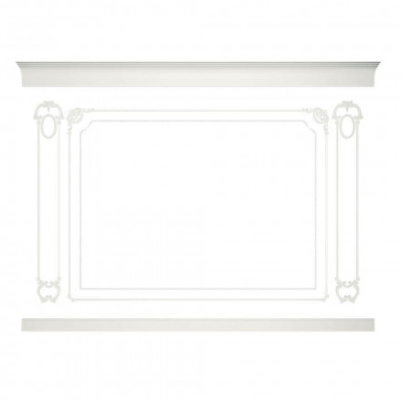 Готовое решение: Стена RoDecor Три века Барокко «Юсупова Ф3», 77203BR