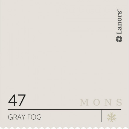 Краска Lanors Mons «Gray Fog» (Серый туман), 47