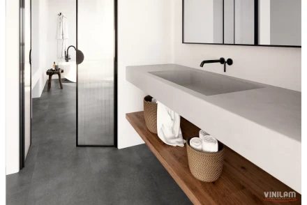 ПВХ-плитка Vinilam Allure Stone Glue «Графит Glue», 88804