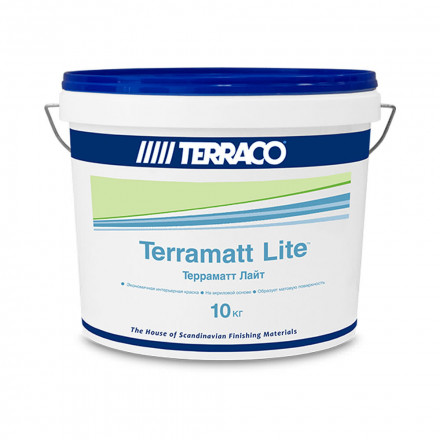 Terraco «Terramatt Lite» интерьерная краска 