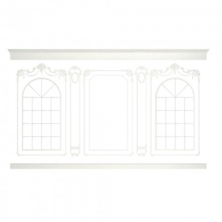 Готовое решение: Стена RoDecor Три века Барокко «Юсупова Ф3», 77213BR