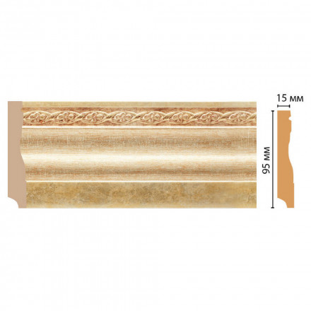 Плинтус Decomaster, 153-933 ДМ