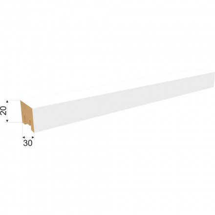 Рейка Stella Милана, Белая