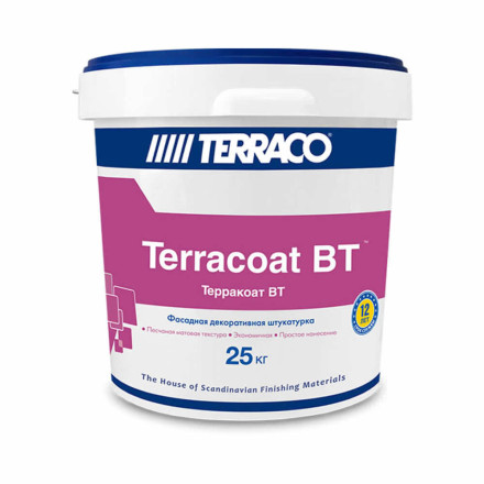 Декоративная штукатурка Terraco «Terracoat BT»