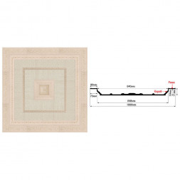 Купол Decomaster, KP-100-18D