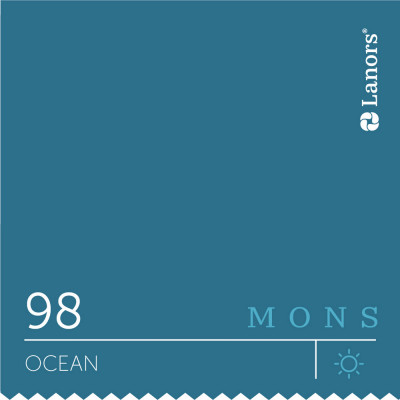 Краска Lanors Mons «Ocean» (Океан), 98
