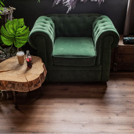 ПВХ-плитка Vinilam Vinilam Click «Дуб Норден», 8861