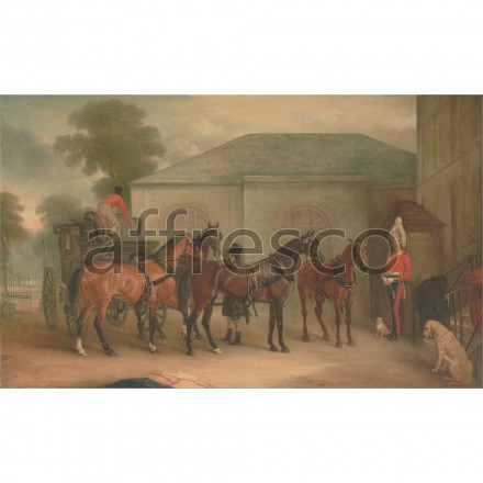 Фреска Affresco, John Ferneley The Drag of Sir Watkin Williams Wynn