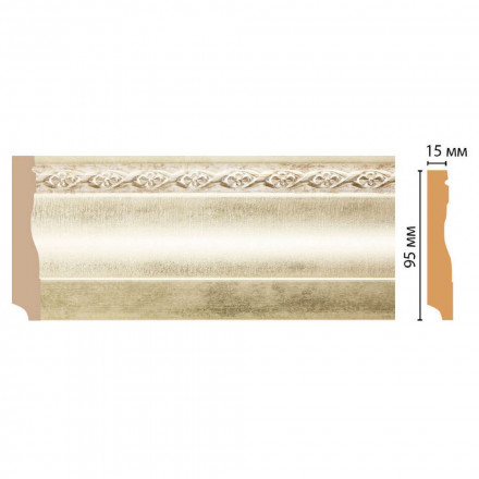 Плинтус Decomaster, 153-937 ДМ