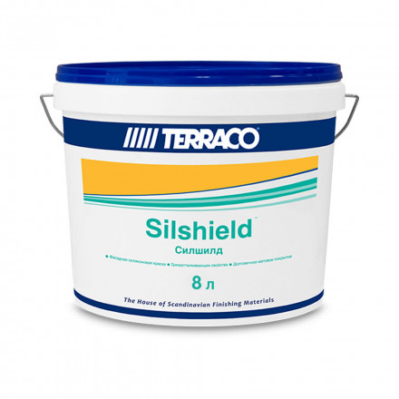 Terraco «Silshield» фасадная краска 