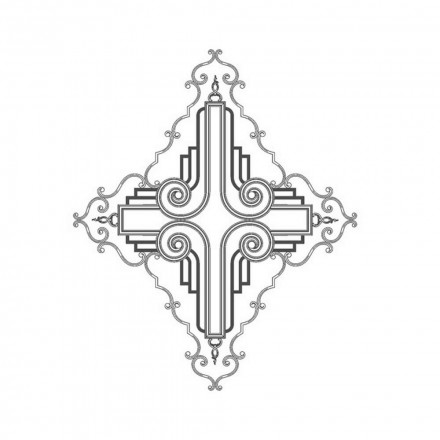 Готовое решение: Розетка RoDecor Сад Шинуазри «Шинуазри», 87507CN