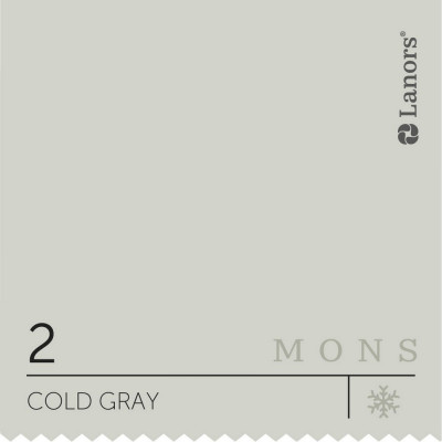 Краска Lanors Mons «Cold Gray» (Холодный серый), 2