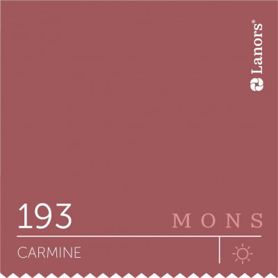 Краска Lanors Mons «Carmine» (Кармин), 193