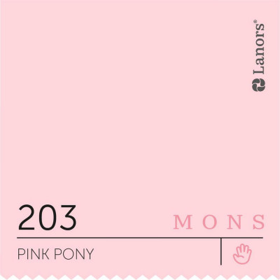 Краска Lanors Mons «Pink Pony» (Розовый пони), 203