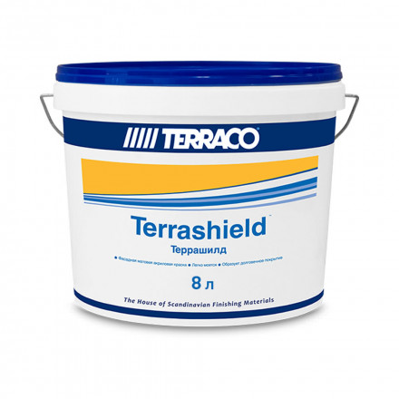 Terraco «Terrashield» фасадная краска 