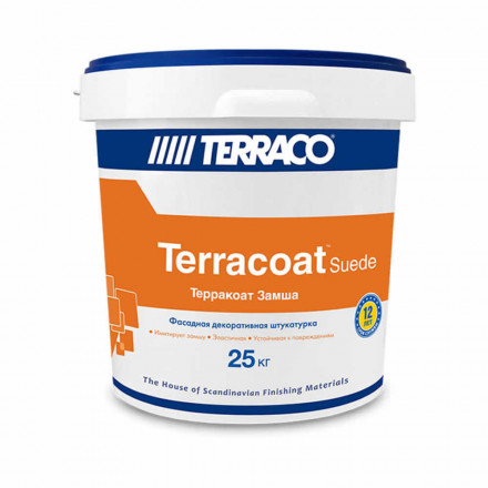 Декоративная штукатурка Terraco «Terracoat Suede»