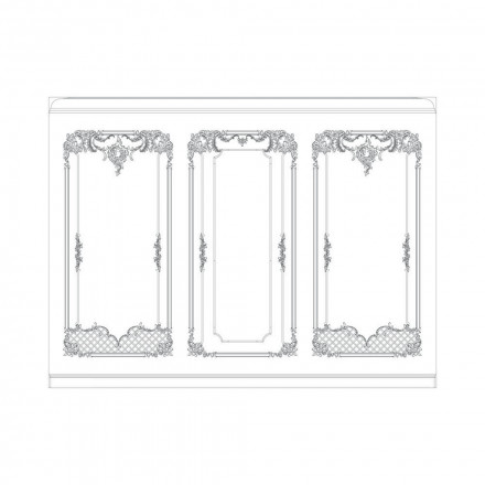 Готовое решение: Стена RoDecor Царскосельский Рококо «Вильчковский Ф3», 77203RC